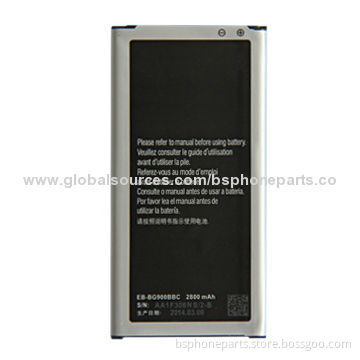 100% Tested Li-ion Battery for Samsung Galaxy S5 Good Quality with Good Warranty